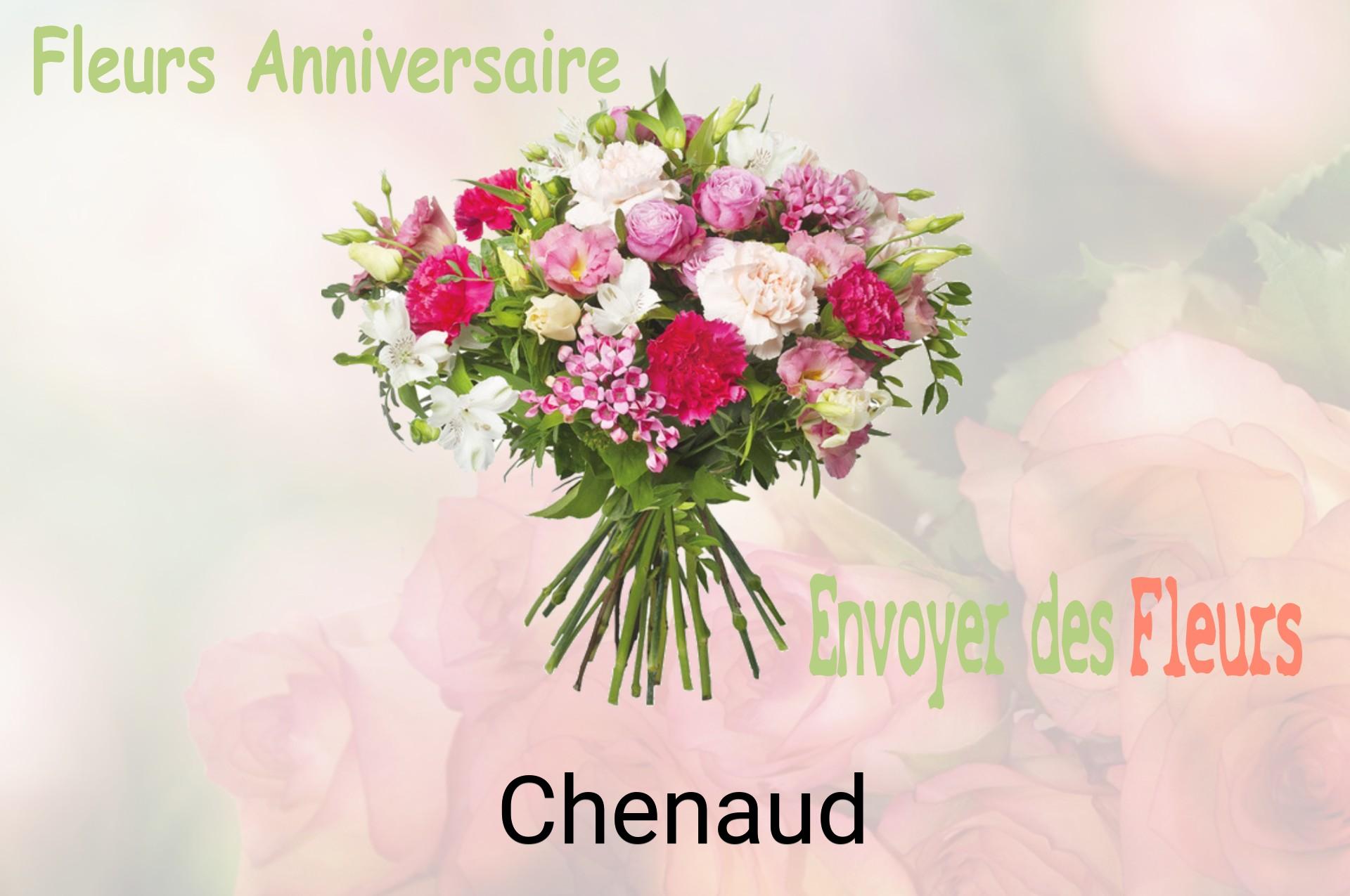 Bouquet de fleurs d’anniversaire livré à Chenaud
